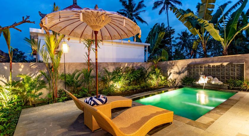 巴厘 Jatining Ubud Villa & Spa 酒店 餐厅