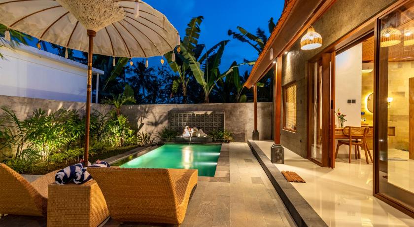 巴厘 Jatining Ubud Villa & Spa 酒店 大堂