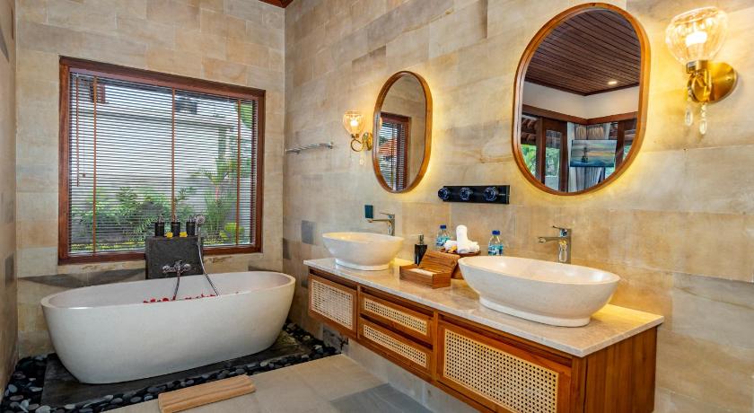 巴厘 Jatining Ubud Villa & Spa 酒店 泳池