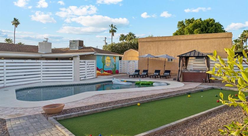피닉스 (AZ) Relaxing Casita - Pool - Spa - Prime Location 4성급 숙소 레스토랑