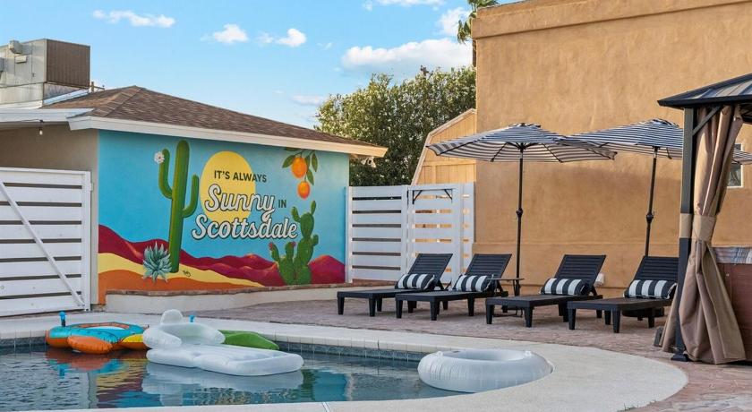 피닉스 (AZ) Relaxing Casita - Pool - Spa - Prime Location 4성급 숙소 스위트룸