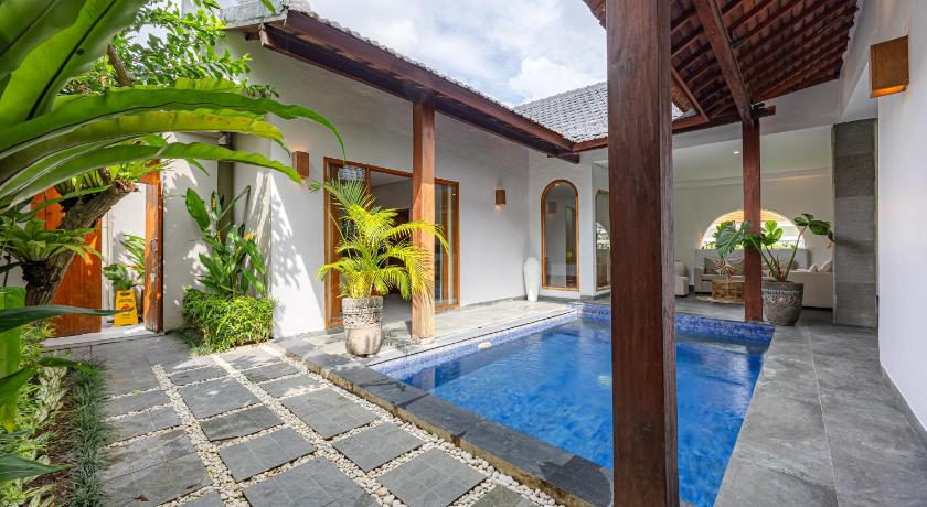 巴厘 Apple Villa and Studio Seminyak 4星级 酒店 餐厅