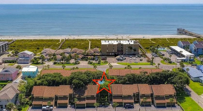 阿梅利亚岛 (FL) Amelia Island Newly Renovated Beachside Townhome 4星级 住宿 景观