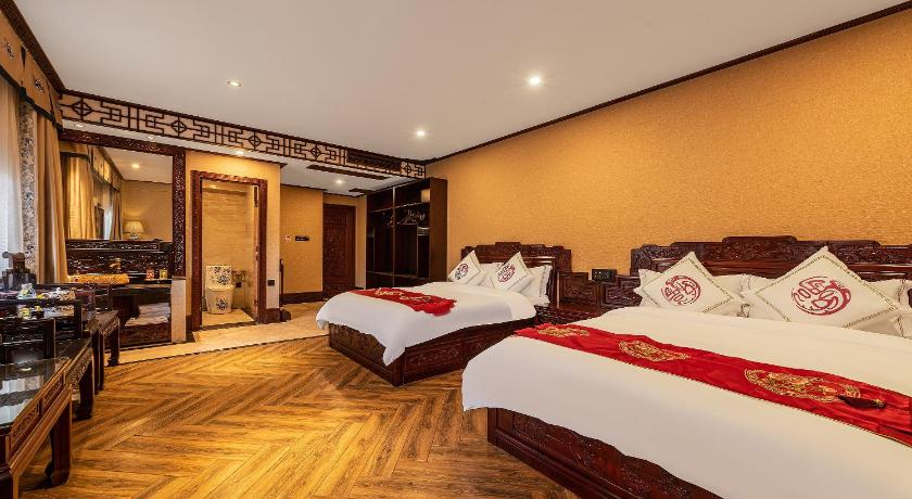 청두 / 성도 ChengDu Wuhou Temple Han Dynasty Hotel 호텔 스위트룸