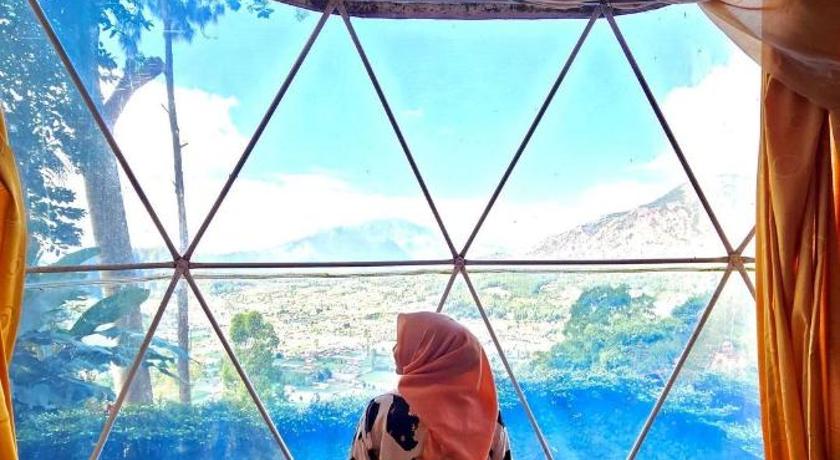 Tampilan Jungle camping kintamani