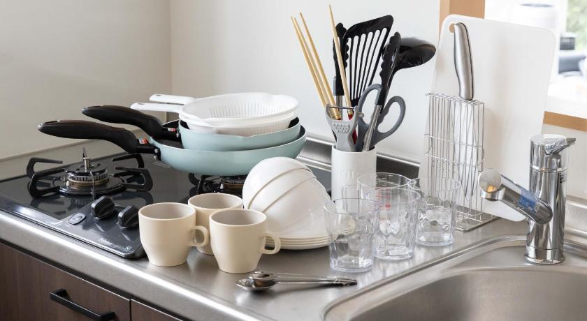 후쿠오카 IJIRIGoodStay 3성급 숙소 레스토랑