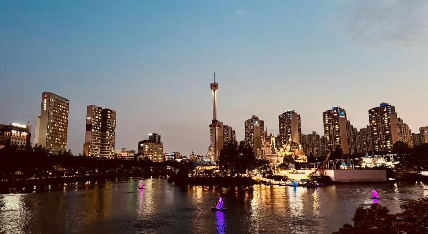 首尔 Stay Onjeong Jamsil Accommodation 3星级 住宿 餐厅