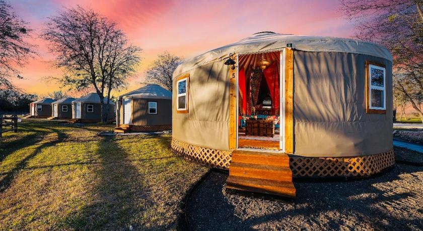 크로퍼드 (TX) Mystical Moroccan Yurt - Unit #5 4성급 숙소 수영장