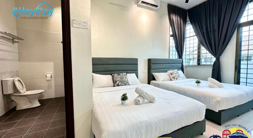 マラッカ Villa 20Pax4B3B PrivatePool /Karaok/Pooltable/BBQ 3つ星 シングルルーム レストラン