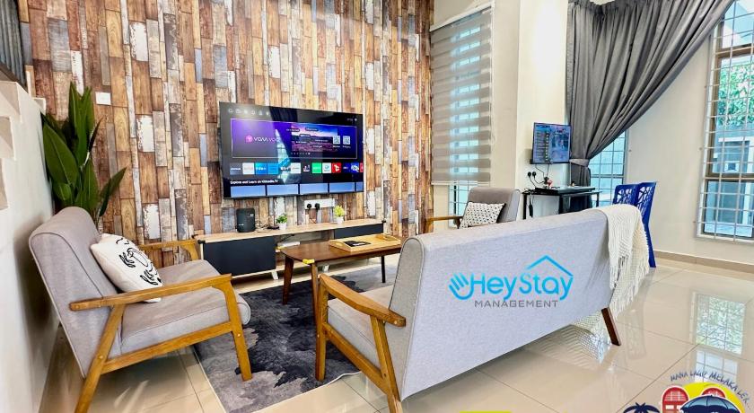 マラッカ Villa 20Pax4B3B PrivatePool /Karaok/Pooltable/BBQ 3つ星 シングルルーム レストラン