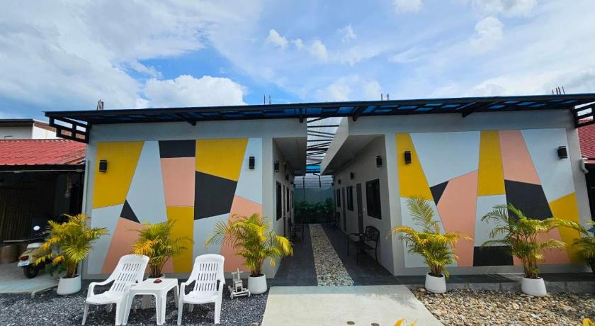 コ・サムイ SK Hometel Samui Airport 3つ星 ホテル ロビー