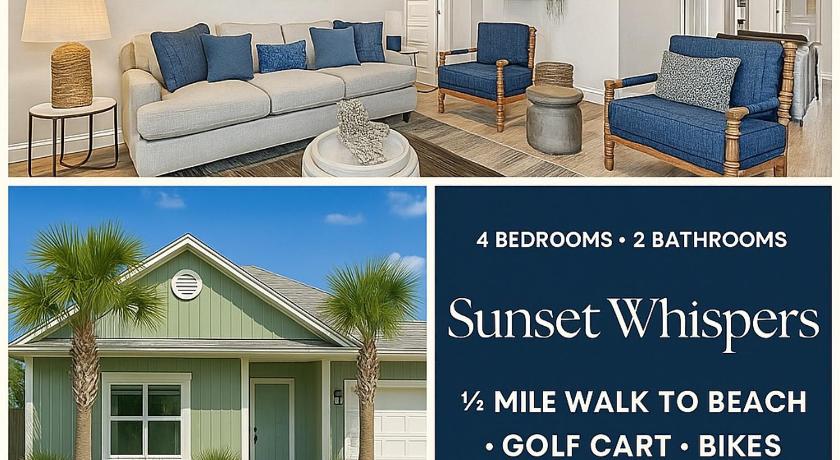 포트 세인트 조 Green Palm Beach Home Golf Cart Included 3성급 숙소 부대시설