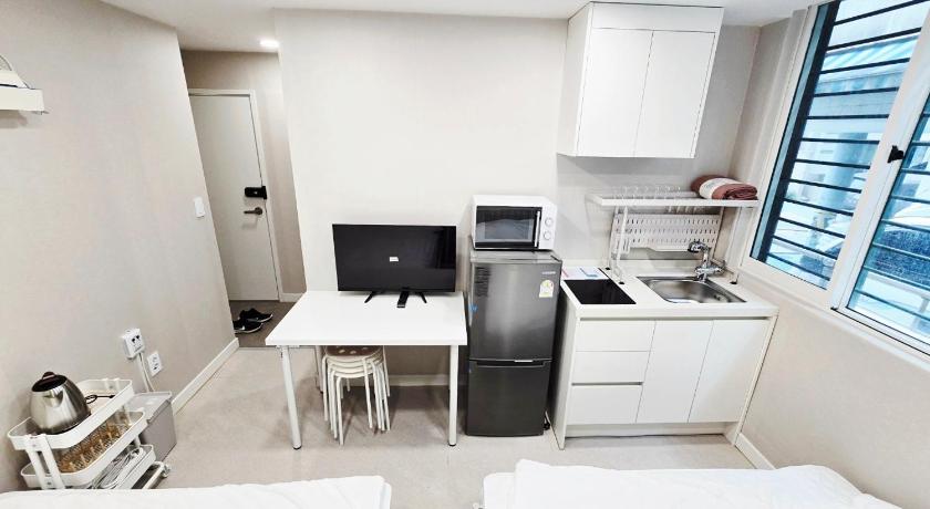 首尔 White Green Guesthouse 3星级 酒店 餐厅