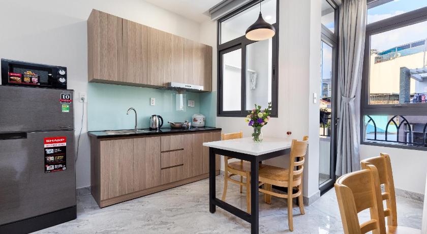 ホーチミン Yours Studio Tower 3つ星 ホテル 眺望