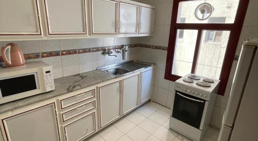 쿠웨이트 테라스 퍼니쉬드 아파트먼트 - 하왈리 1 (Terrace Furnished Apartments- Hawally 1) 2성급 호텔 레스토랑