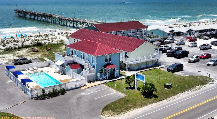 オーク島 (NC) Ocean Crest Motel 宿泊施設 客室
