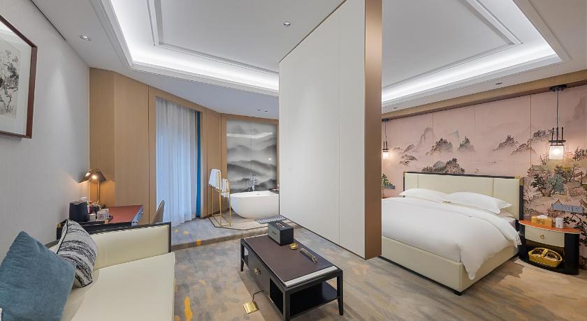 진화 / 금화 Floral Luxury Hengdian Jiuqilu B&B 호텔 로비