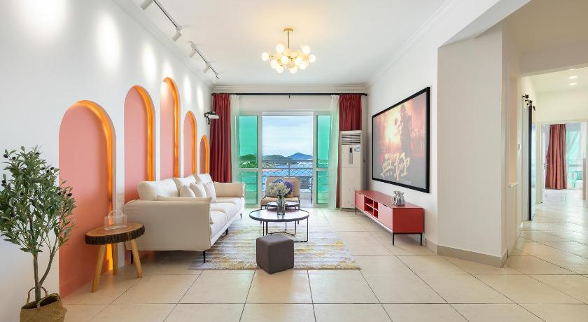 싼야 Sanya Sun Seaview Apartment 2성급 게스트하우스 외관
