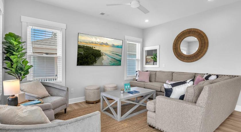 캐롤라이나 비치 (NC) Luxury 5BR- Heated Pool FREE for Sept-Oct 3성급 숙소 레스토랑