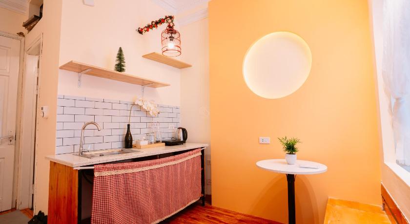 하노이 언 홈스테이 레이크뷰 아파트먼트 (An Homestay Lakeview Apartment) 1성급 호텔 레스토랑