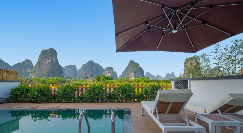 陽朔 桂林阳朔良宿 LS Hotel Liangsu Yangshuo ホテル 外観