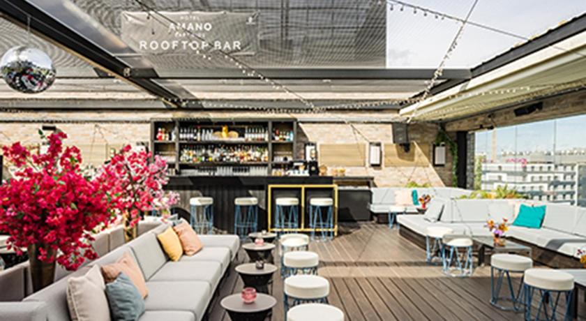 柏林 Hotel AMANO East Side 4星级 酒店 泳池