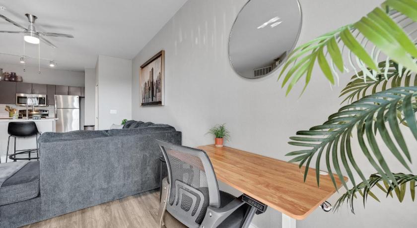 피닉스 (AZ) Central Relaxing 1BR Phoenix Retreat near Airport apts 4성급 숙소 레스토랑