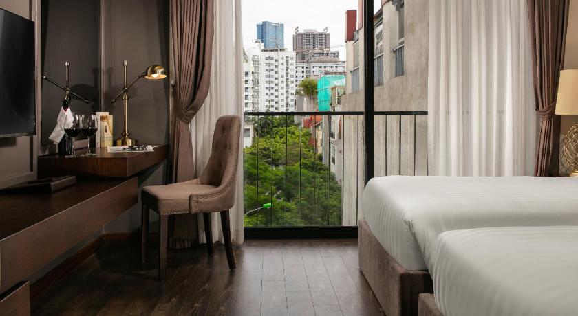 河内 PING DIAMOND HOTEL 4星级 酒店 外观