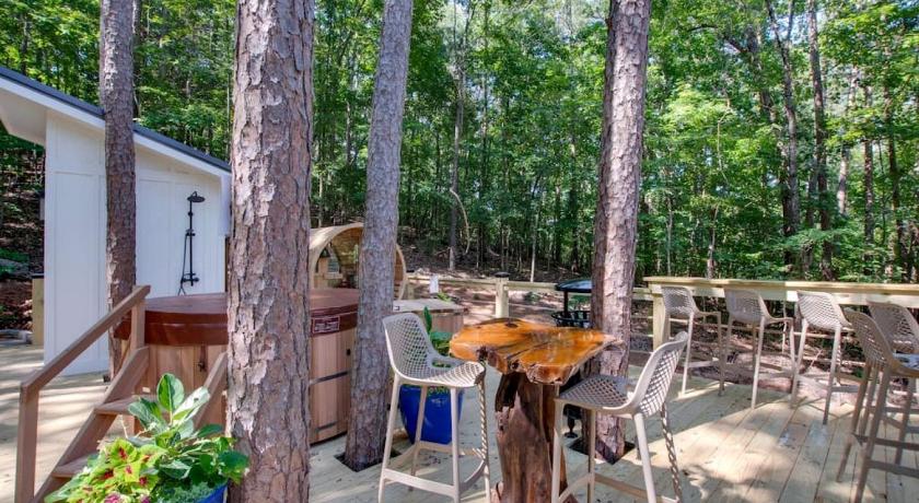 건터스빌 (AL) Picturesque Tiny Cabin Surrounded by Nature in Alabama 3성급 숙소 전망