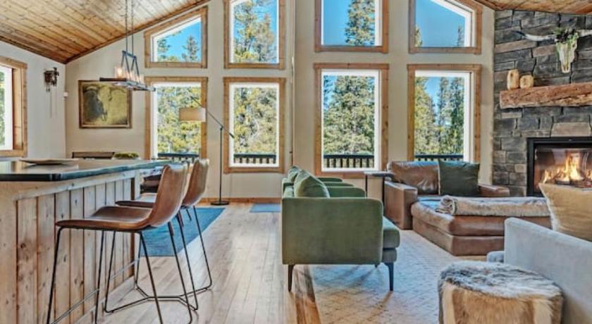 アルマ (CO) Forest View Cabin Near Breck and Keystone 3つ星 宿泊施設 外観