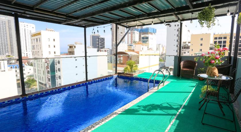 다낭 POOL 2B - Apart Near beach-Quiet 2성급 싱글룸 로비