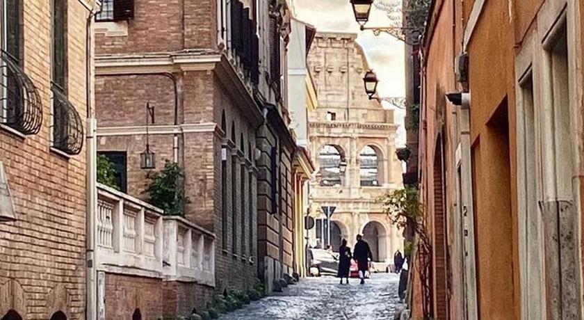 로마 Colosseum Loft, Rustic-modern charm 4성급 싱글룸 레스토랑