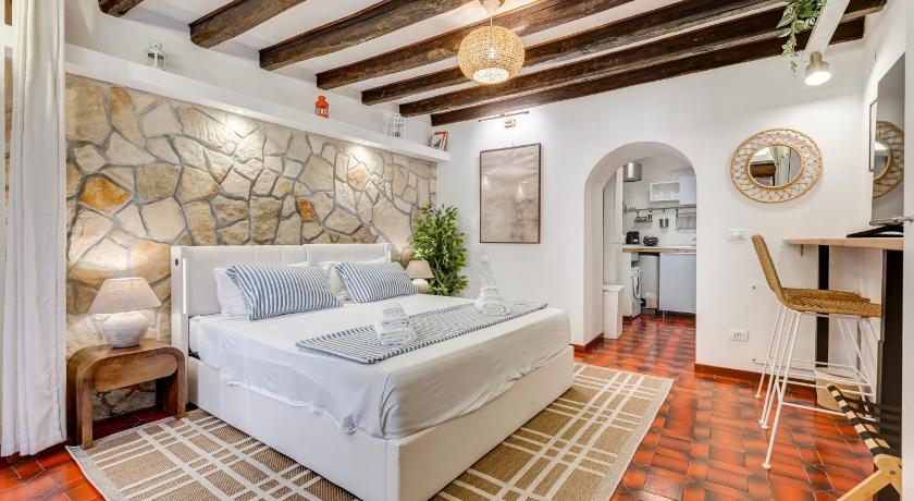 로마 Colosseum Loft, Rustic-modern charm 4성급 싱글룸 스위트룸