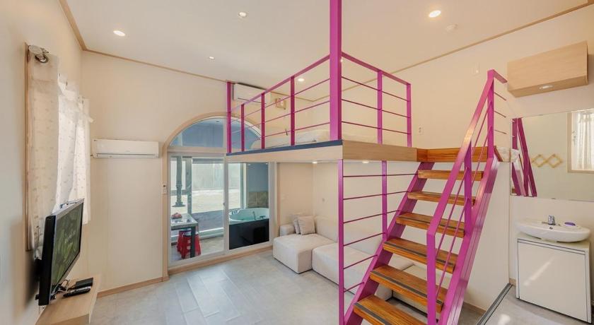 加平 Gapyeong Lukuel Spa Pension 3星级 民宿 餐厅