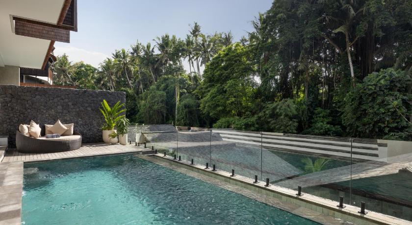 バリ Adiwana Unagi Riverfront 5つ星 ホテル レストラン