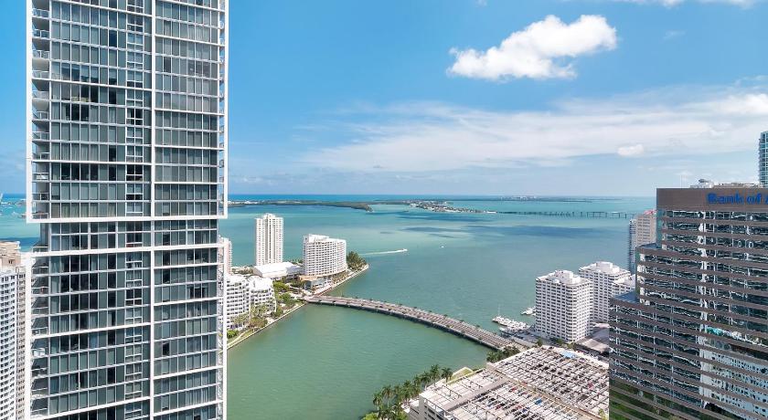 a large city with a large body of water, Icon Residences by SS Vacation Rentals in Miami (FL)
