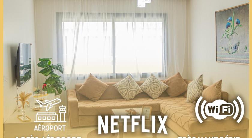 VIVASTAY Casablanca - Charming Studio Nouacer - 4 min Airport Mohamed V CMN