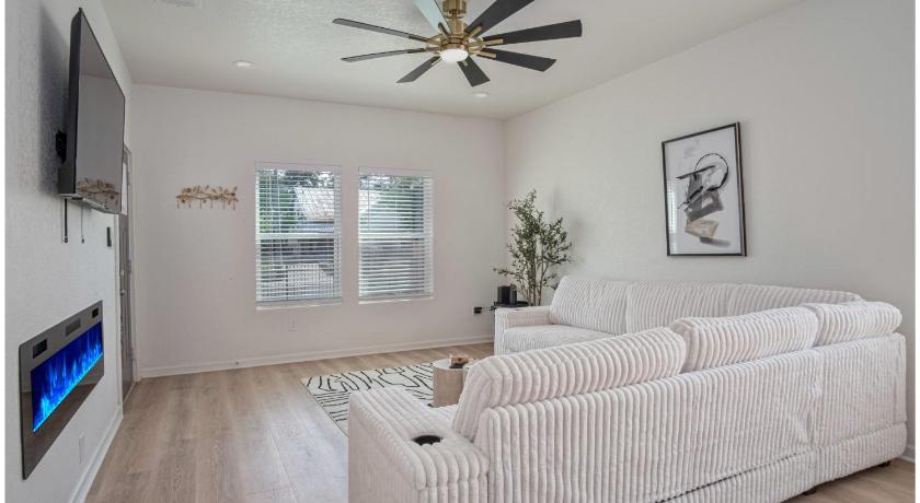 サンアントニオ Enjoy 4BR3BA Comfort Convenience Near Downtown 4つ星 宿泊施設 客室