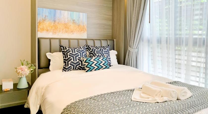 バンコク Circle Rein Sukhumvit 12 5つ星 ゲストハウス レストラン