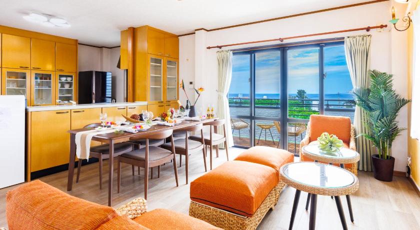 冲绳岛 Maeda Reaf Resotプライベートビーチまで徒歩3分 4星级 单人房 泳池