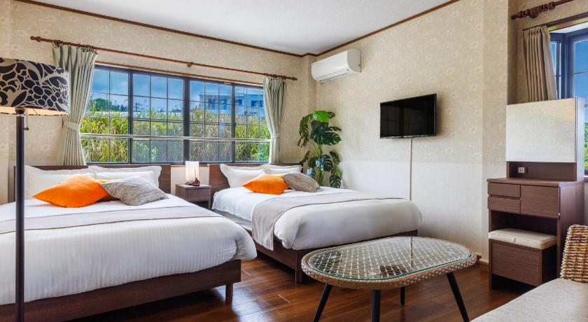 冲绳岛 Maeda Reaf Resotプライベートビーチまで徒歩3分 4星级 单人房 套房