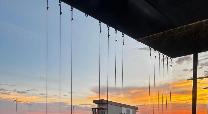 合艾 Goodnight Poshtel + Free Netflix 3星级 酒店 景观