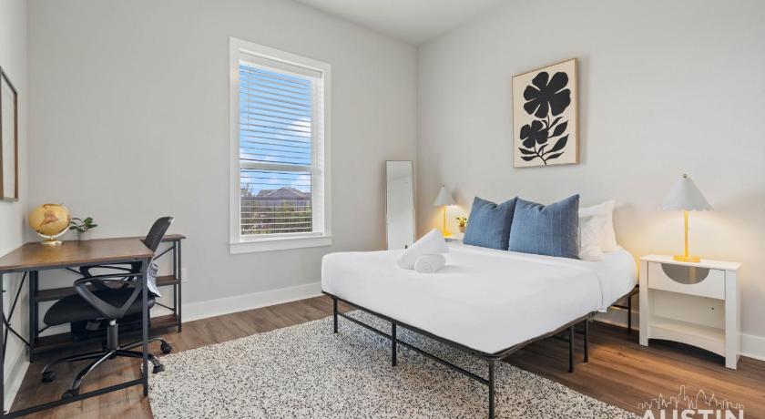 오스틴 (TX) Walk to BBQ and Dog Park 2BR2BA Gym Workspace and WiFi by AustinVacay 4성급 숙소 스위트룸