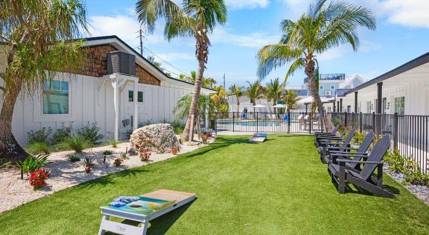 안나 마리아 (FL) Pelican Post at Anna Maria Island Inn 5성급 숙소 레스토랑