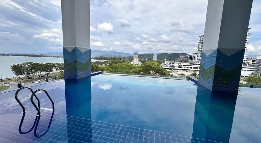 コタキナバル Homesuite' Home at Bay Suites 3つ星 ホテル 施設