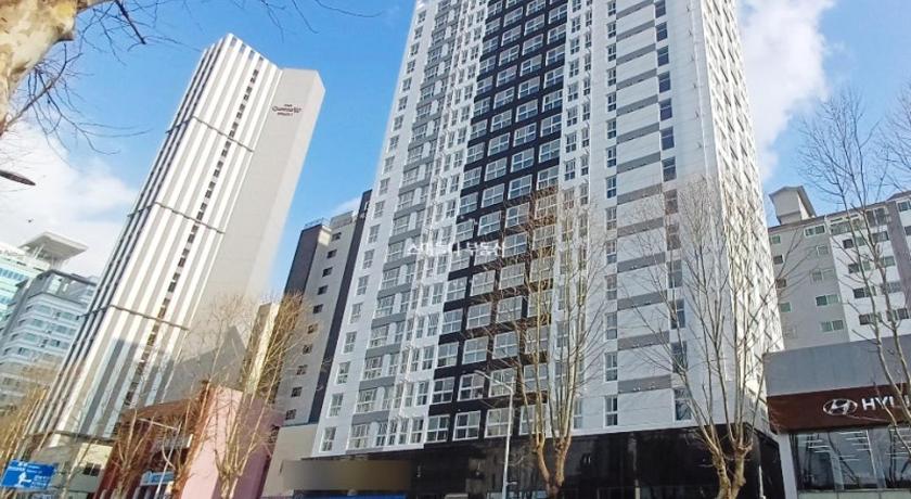 プサン Central H apartment Grande 3つ星 ゲストハウス ロビー