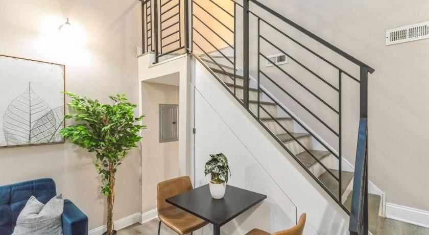 필라델피아 (PA) Large Bi-Level 2BR Loft in Old City that Sleeps 8 3성급 숙소 객실