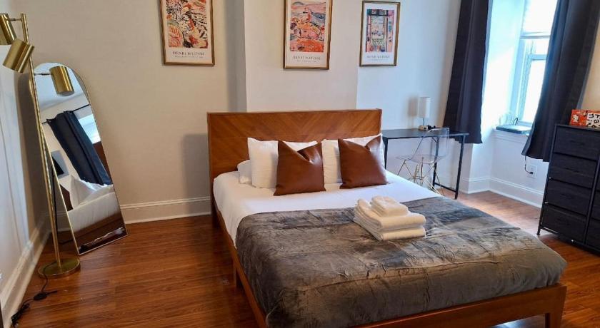 필라델피아 (PA) Prime Location Studio in Center City with Fast Wifi 4성급 숙소 수영장