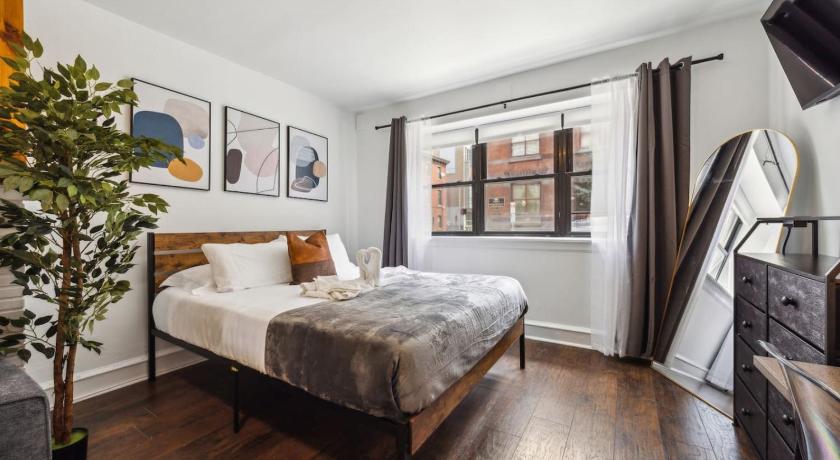 フィラデルフィア Charming Studio in the Heart of Center City with Fast WiFi 3つ星 宿泊施設 客室