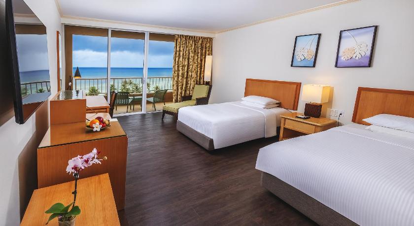 オーシャンビュールーム 2ダブルベッド (2 Double Beds Ocean View)の画像 3